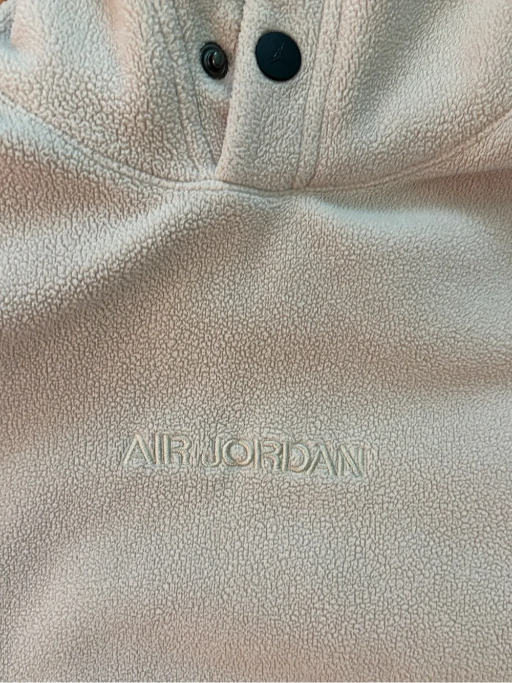 Jordan Mens Essential Winter Fleece Hoodie XS Beige